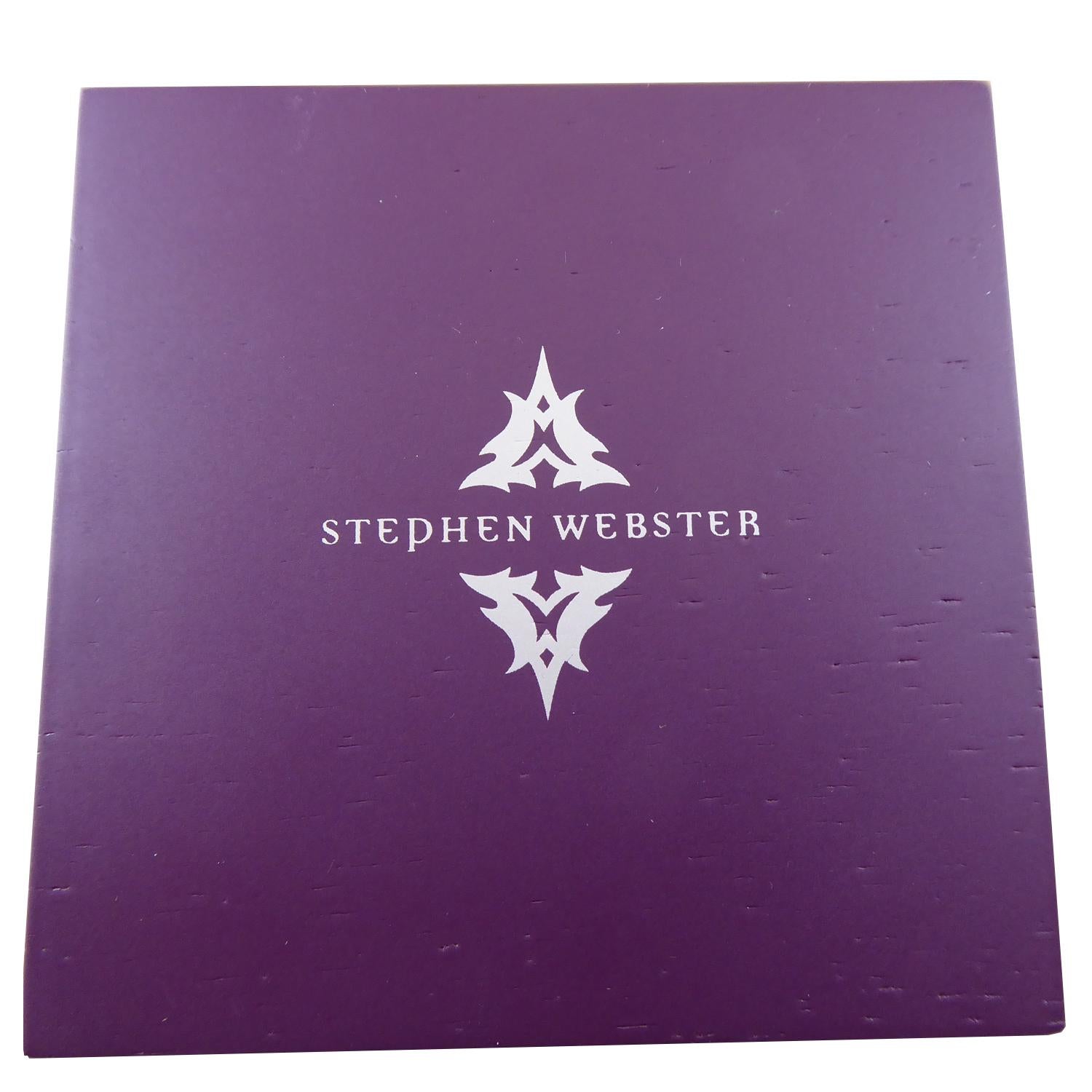 Contemporary Cufflinks by British Jewelry Designer Stephen Webster, White Gold 8