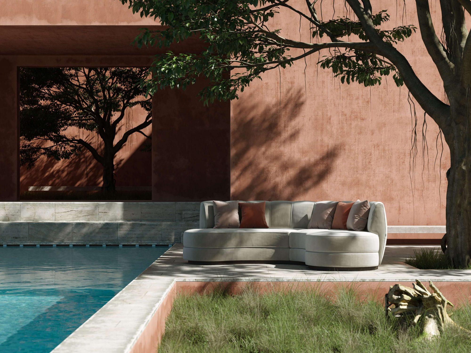 sofa leinen beige