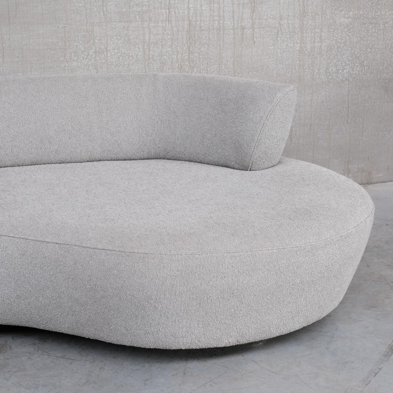 Contemporary Curvy Sofa in the Style of Vladmir Kagan 2