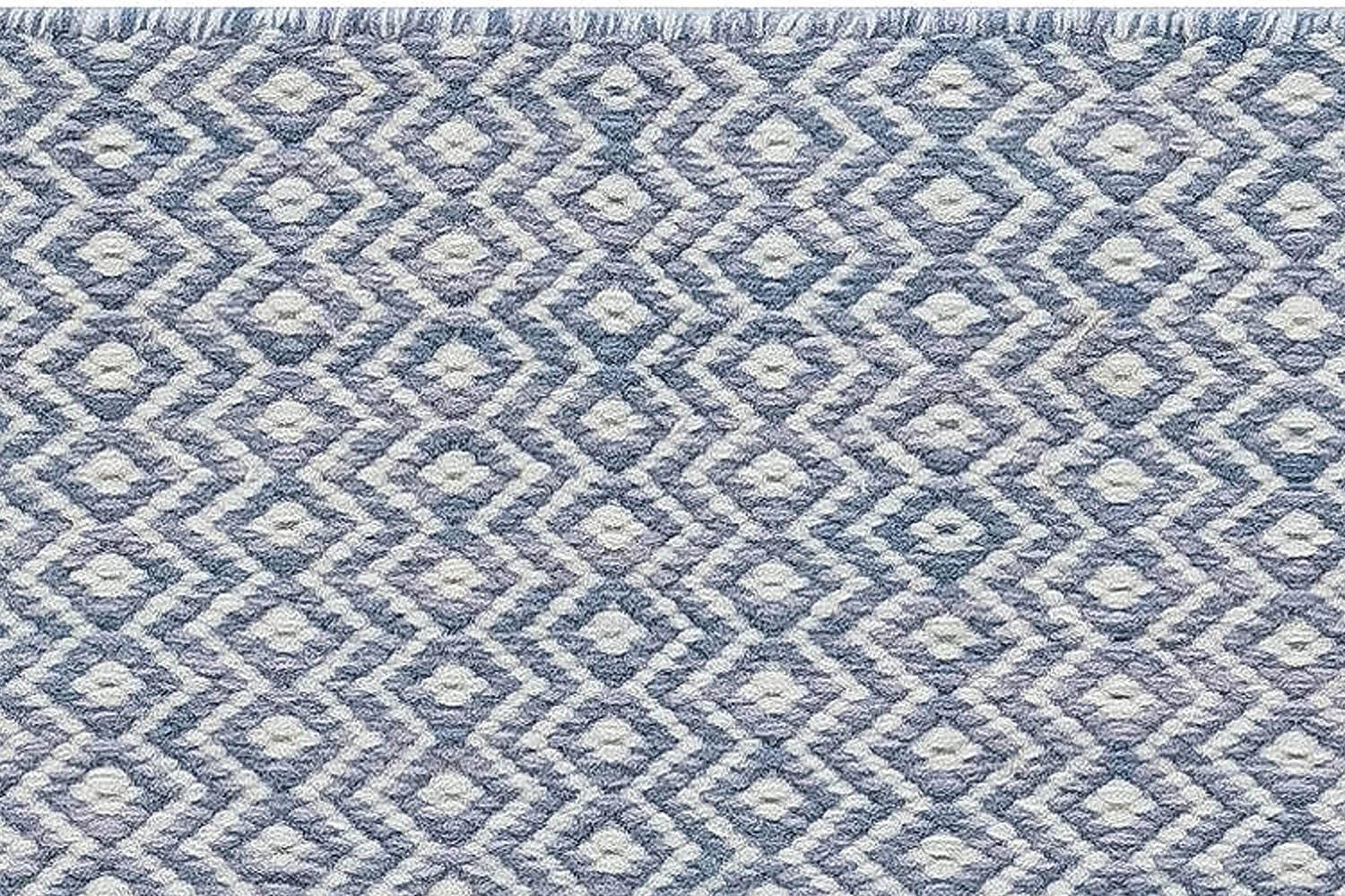 XXI secolo e contemporaneo Tappeto contemporaneo personalizzato in lana a trama piatta di Doris Leslie Blau in vendita