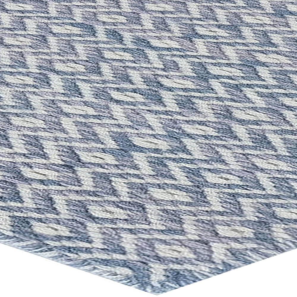 Tappeto contemporaneo personalizzato in lana a trama piatta di Doris Leslie Blau in vendita 1
