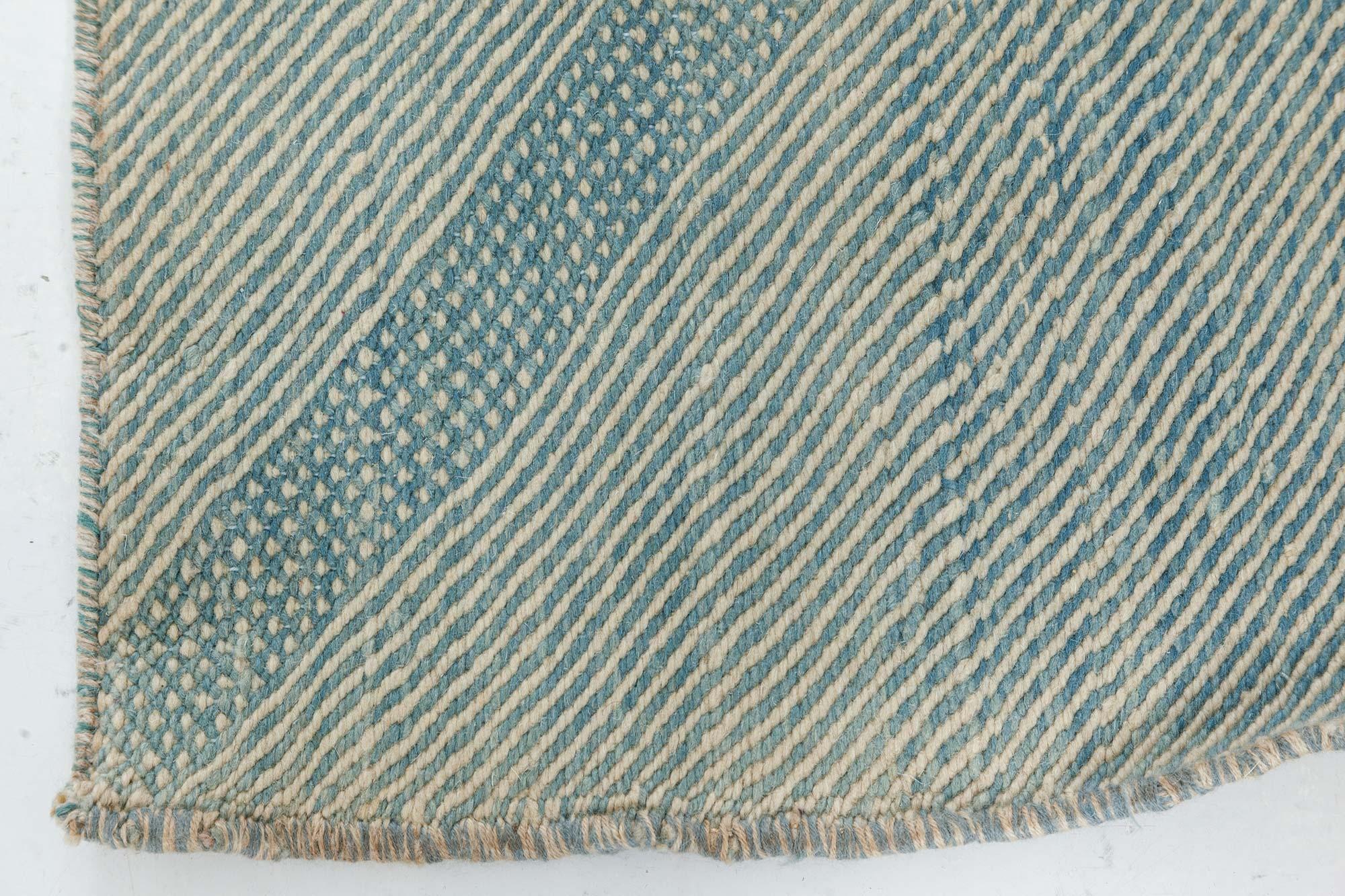 Contemporary Custom Flat Weave Runner im marokkanischen Stil von Doris Leslie Blau im Zustand „Neu“ im Angebot in New York, NY