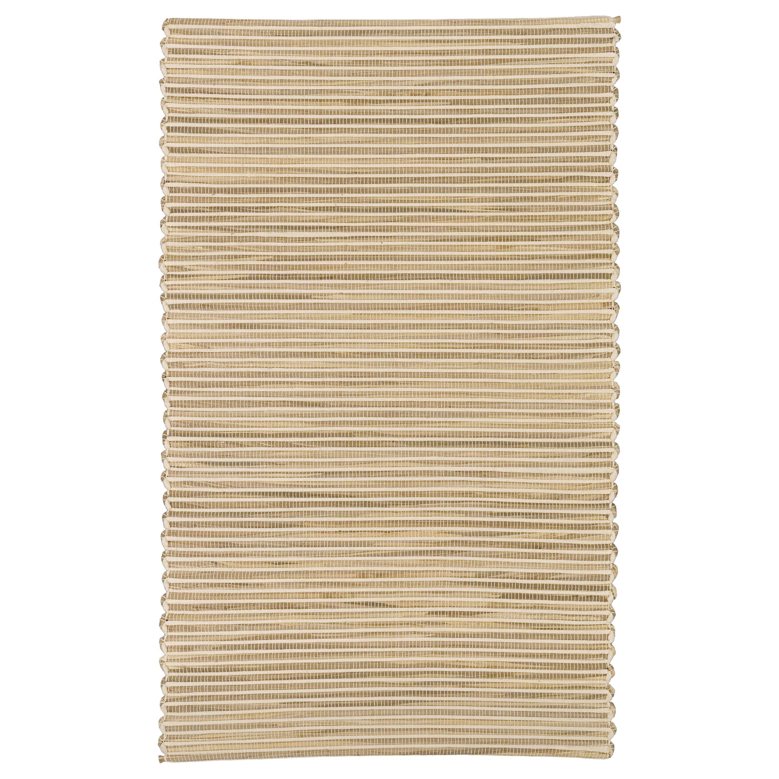 Contemporary South American Cattail Mat