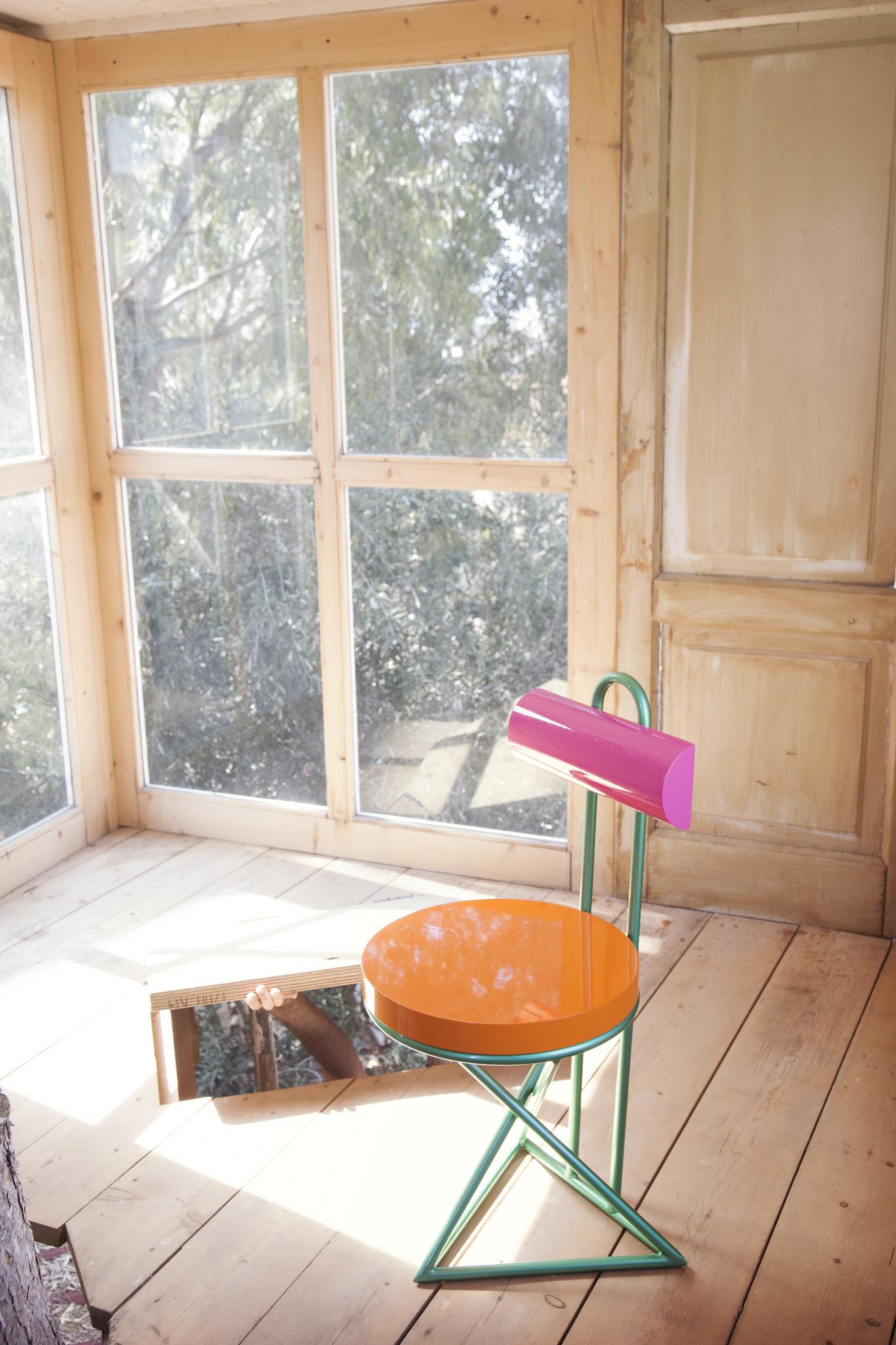 XXIe siècle et contemporain Chaise Cyber contemporaine en aluminium par Altreforme en vente