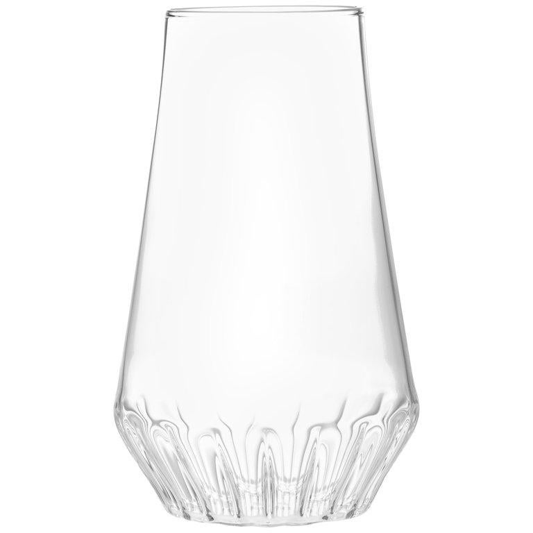 EU Clients Contemporary Czech Glass Modern Medium Vase Handcrafted, in Stock