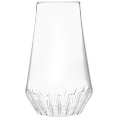 EU Clients Contemporary Czech Glass Modern Medium Vase Handcrafted, in Stock