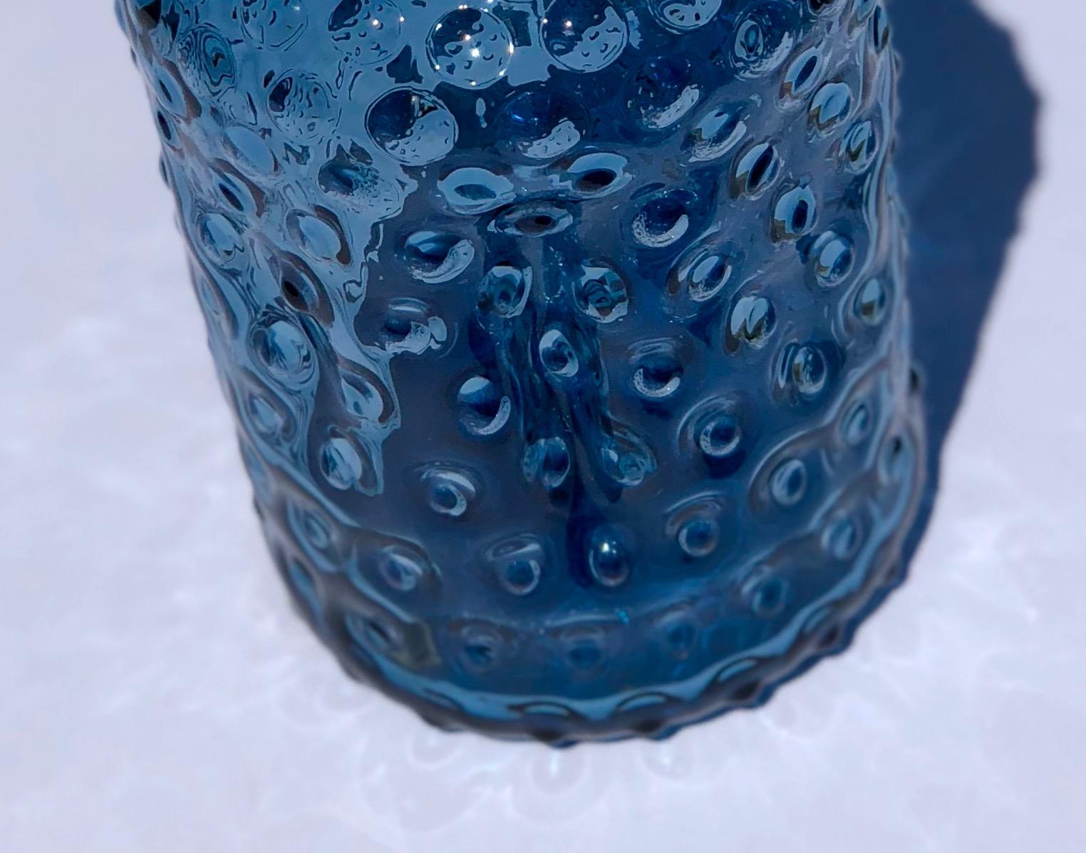 Contemporary Czech Studio Glass Bottle or Vase In Good Condition For Sale In Vienna, Austria