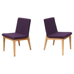Contemporary David Mocarski für Gunlocke Tia Side Guest Chairs Brandneu, ein Paar