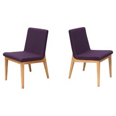 Contemporary David Mocarski for Gunlocke Tia Side Guest Chairs Brand New, a Pair