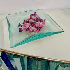 Zeitgenössische dekorative handgefertigte Kristallschale von Ghiró Studio