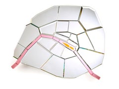 Contemporary Decorative Mirror, "Paris Mirror" by Studio Catoir, Limited Edition