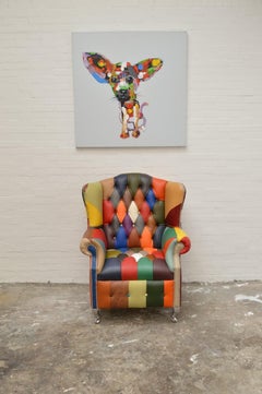 Contemporary Delta's Eleanor Color Chesterfield Chair