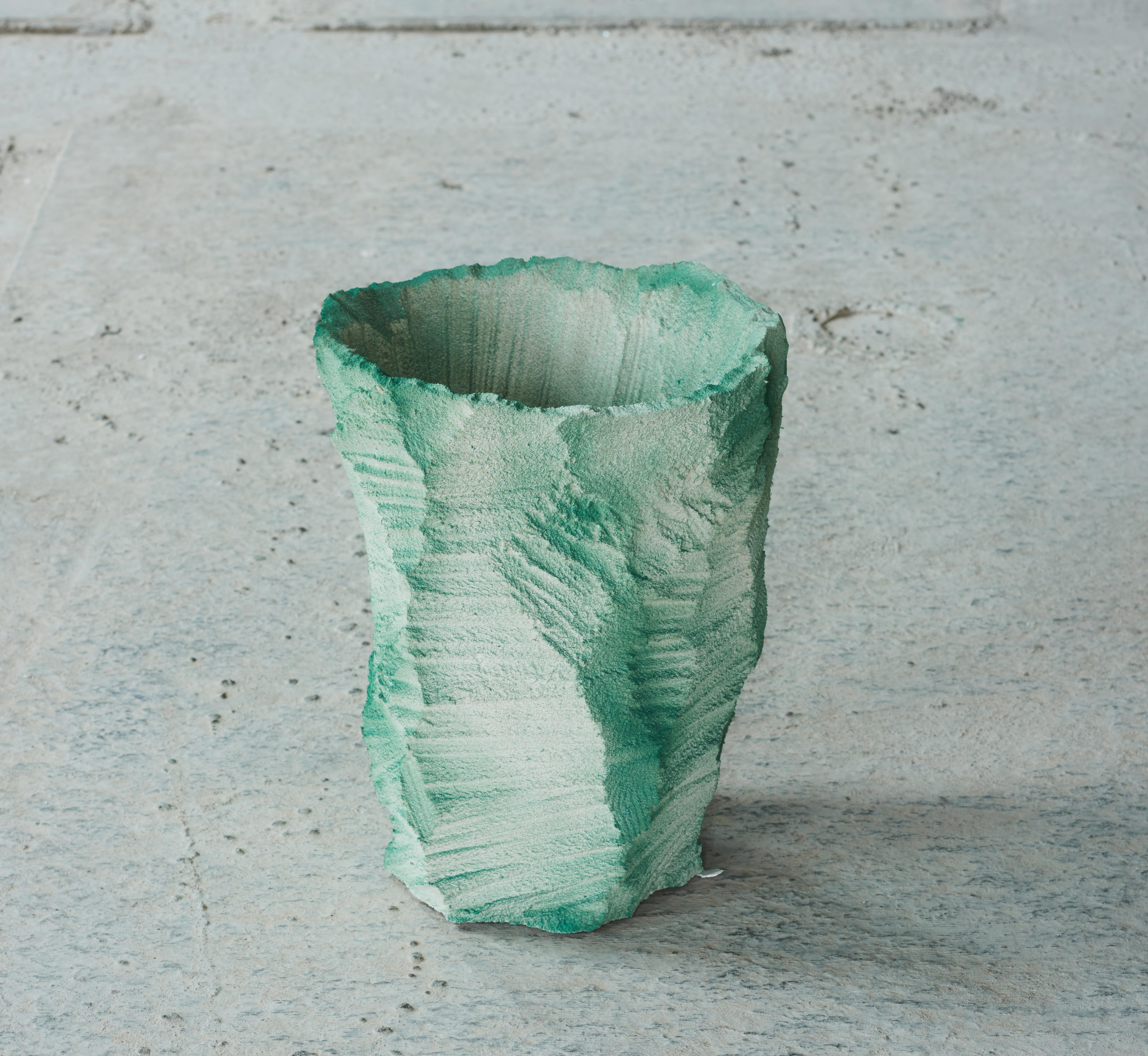 One-off a kind - Contemporary Design Moss - Vase by Andredottir & Bobek
Artificial Nature is a collaboration between the artist and design duo Josephine Andredottir and Emilie Bobek

They have in this collection imitated landscape with artificial