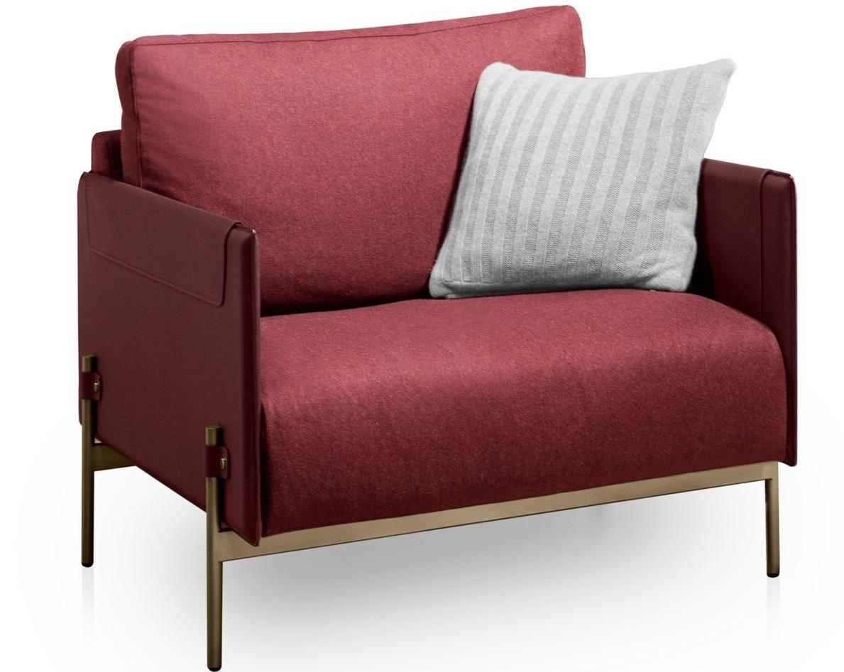 Contemporary Design, Iconic Sessel in Naturleder V215 (21. Jahrhundert und zeitgenössisch) im Angebot