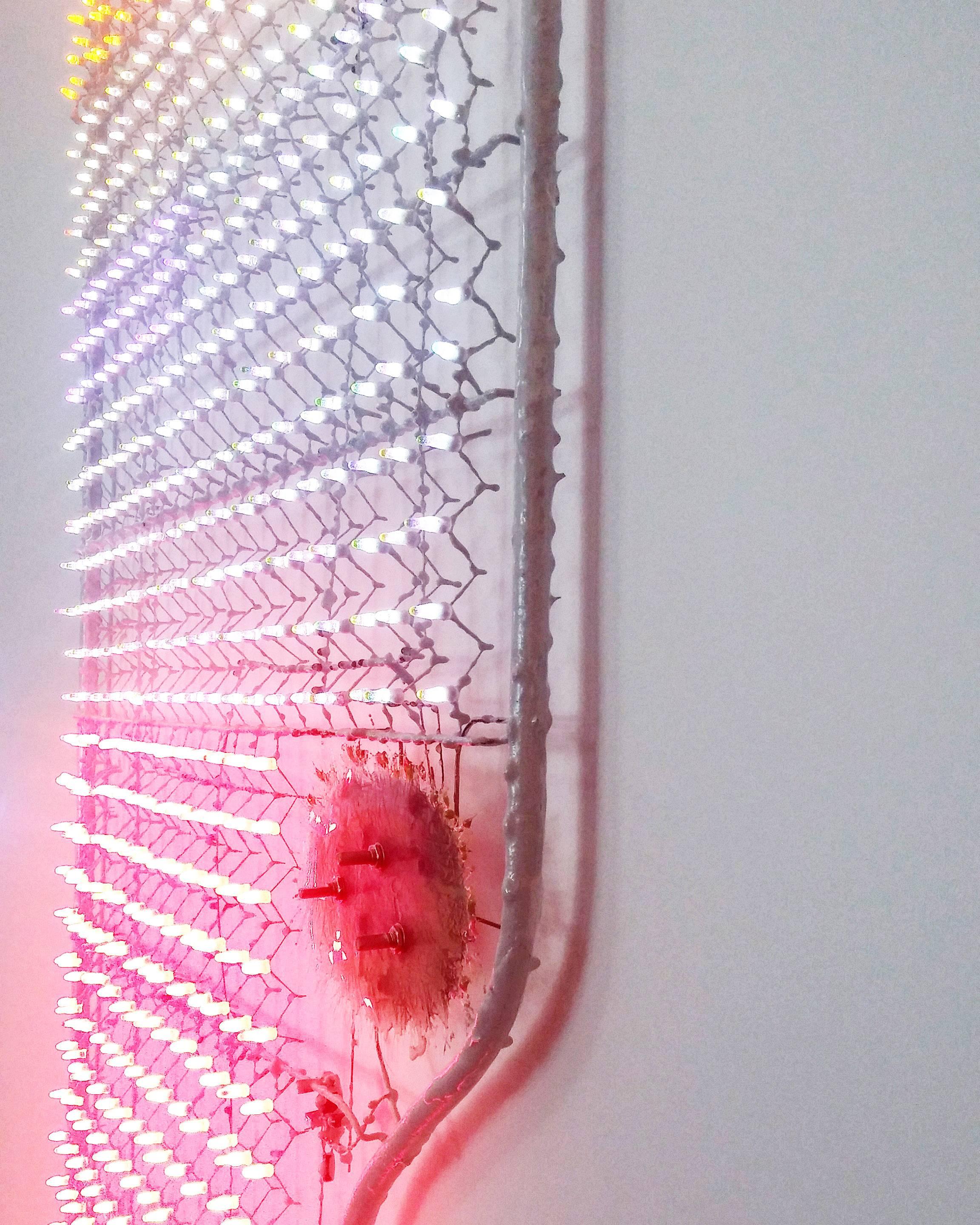 Zeitgenössische Design-Leuchte, Hängeleuchte aus Epoxidharz, Dimmbare LED im Zustand „Neu“ im Angebot in Milan, Lombardy