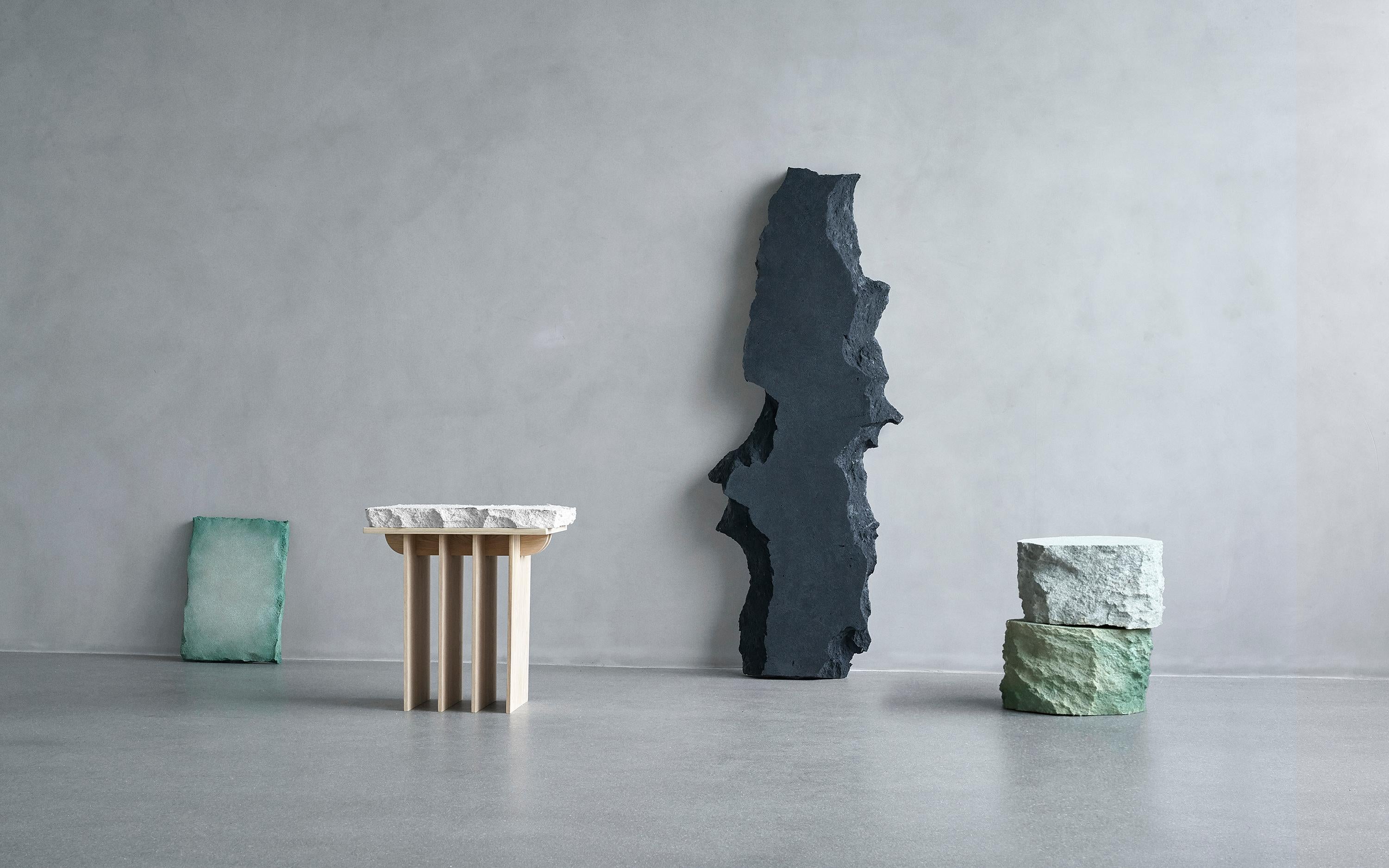 Dyed Contemporary Design 'Meadow Blocks Side Table, by Andredottir & Bobek  For Sale