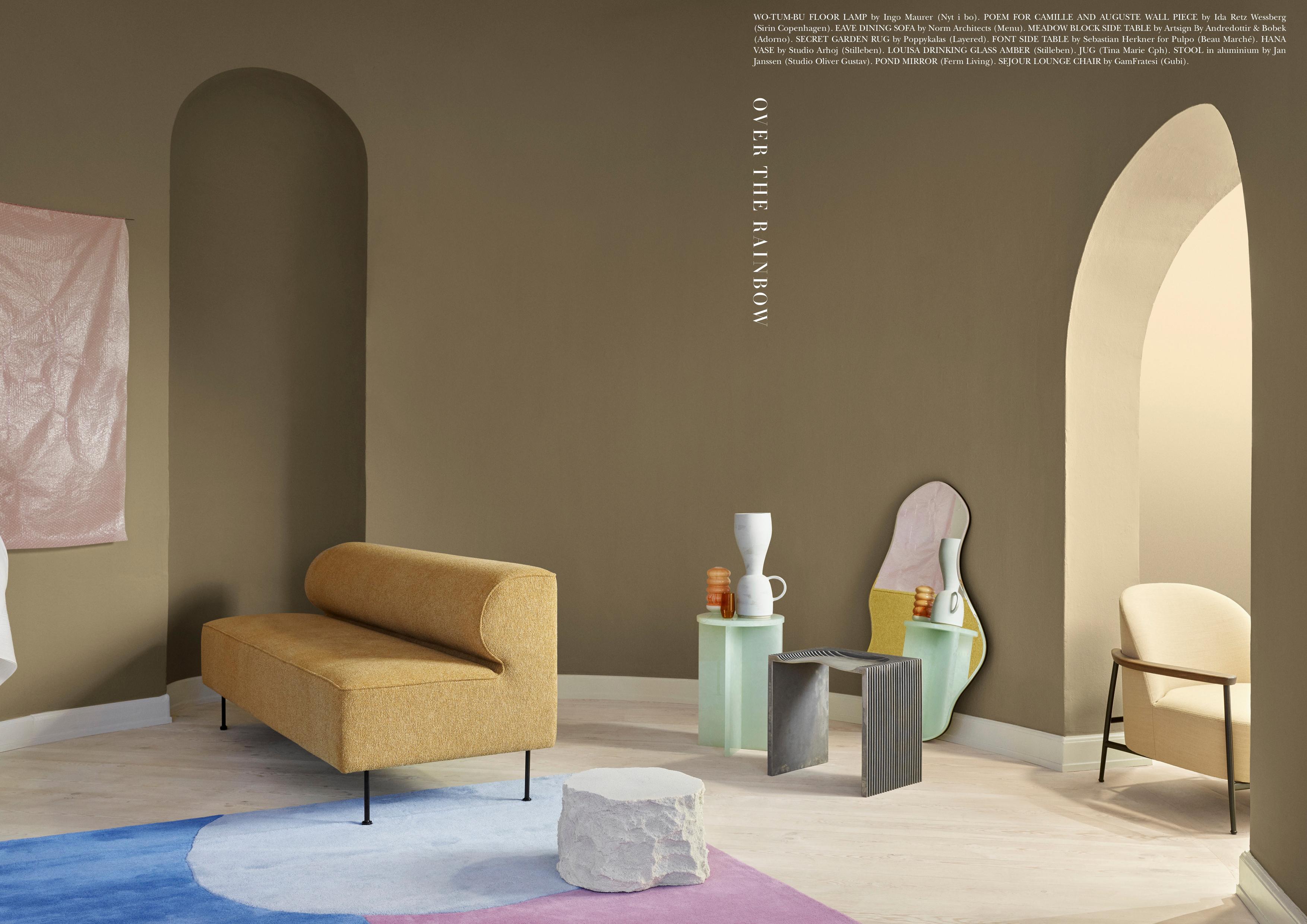 Danish Contemporary Design 'Meadow Blocks Side Table, by Andredottir & Bobek  For Sale