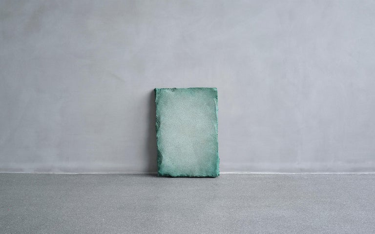 One of a kind, contemporary design, meadow block side tables embody the surface of moss.
Made by the art and design duo Andredottir & Bobek

They have in this collection imitated landscape with artificial materials and created an artificial scene