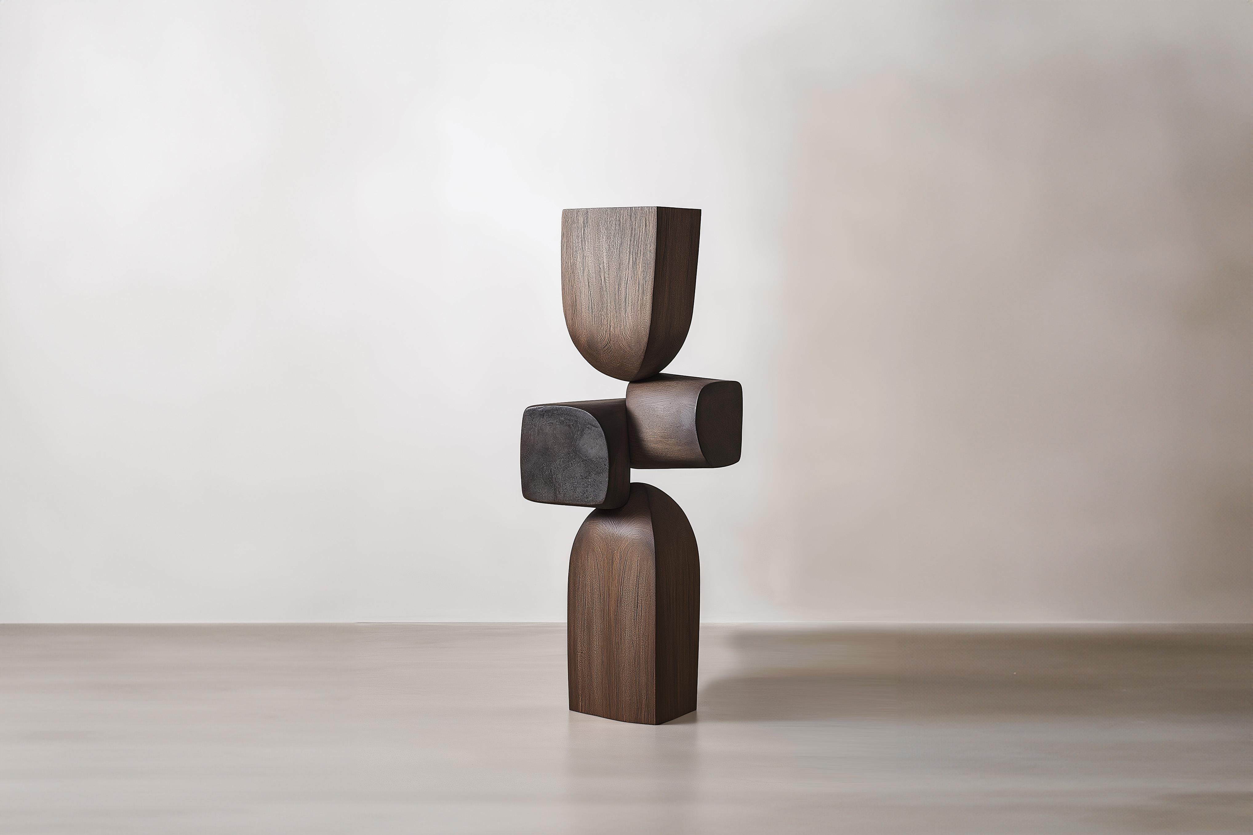 Scultura di design Contemporary Lull No49 - Totem di legno di NONO per spazi artistici


---
L'equilibrio e la tensione sono al centro di queste sculture. L'interazione tra le forme lisce e arrotondate e le basi solide e angolari crea un delicato