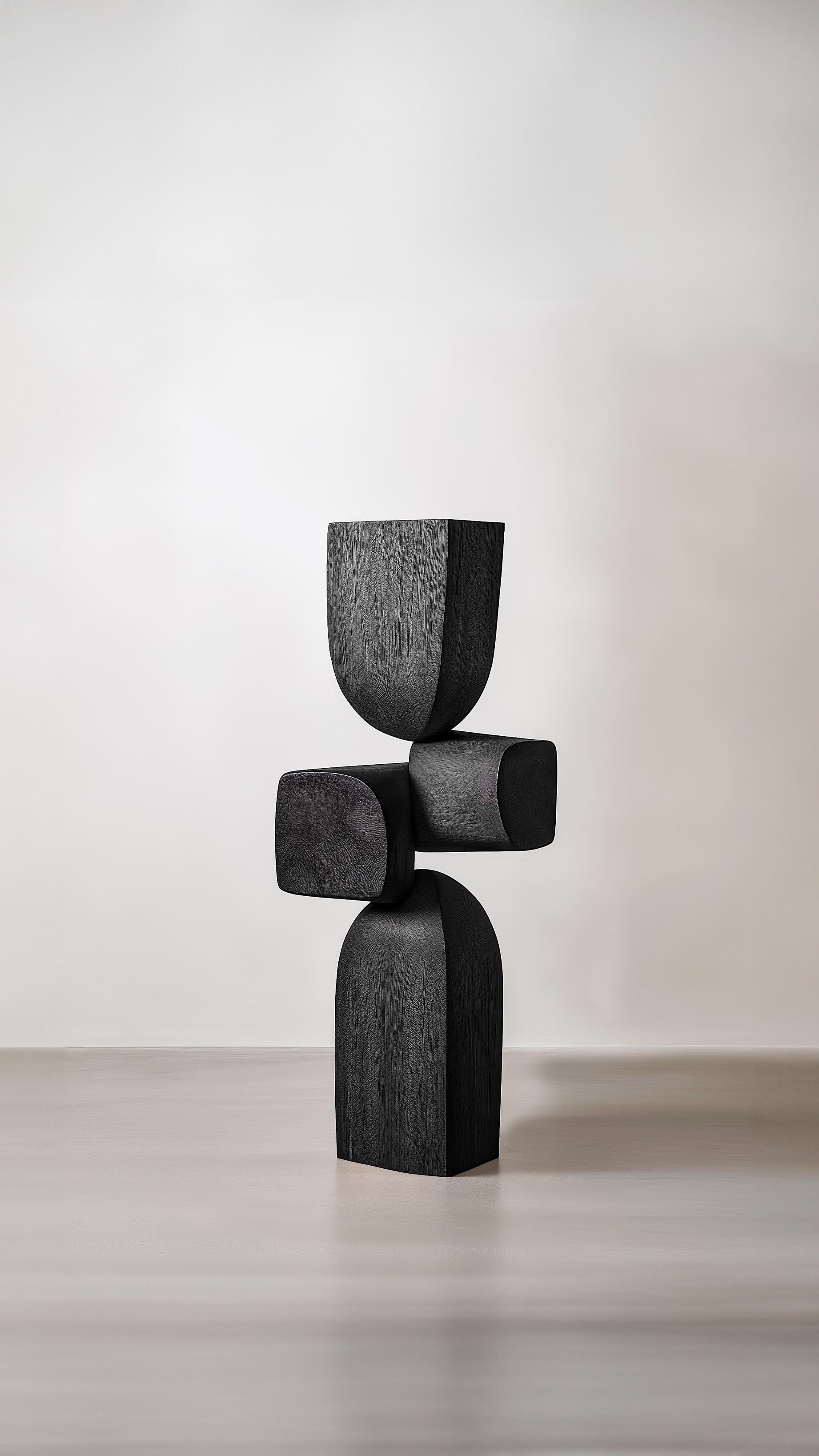 Scultura di design Contemporary Lull No49 - Totem di legno di NONO per lo spazio artistico In condizioni Nuovo in vendita a Ciudad de México, CDMX