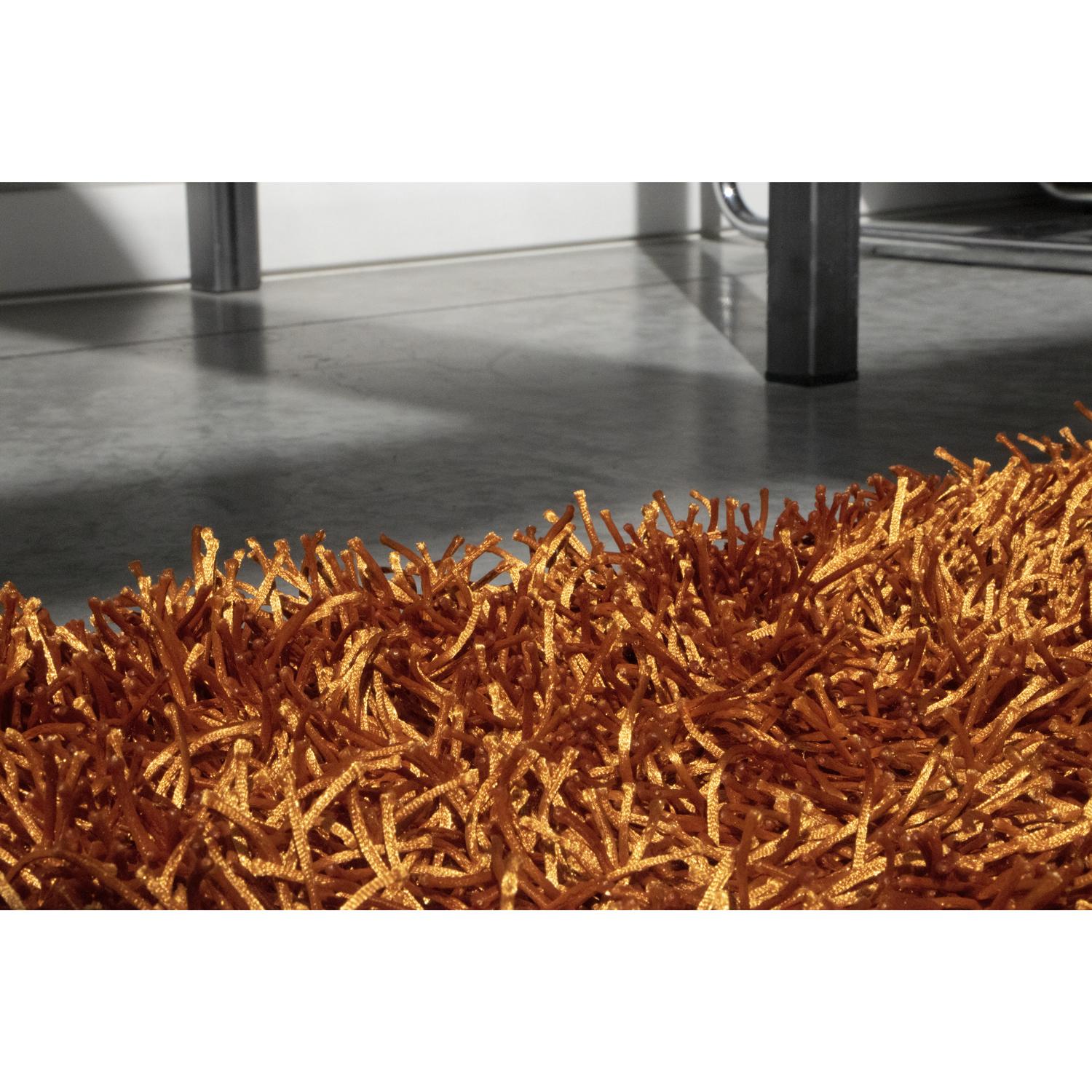 Indien Tapis orange printemps de Deanna Comellini, en stock 170x240 cm en vente