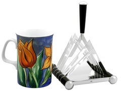 Contemporary Design Style Sterling Silver Toast Rack