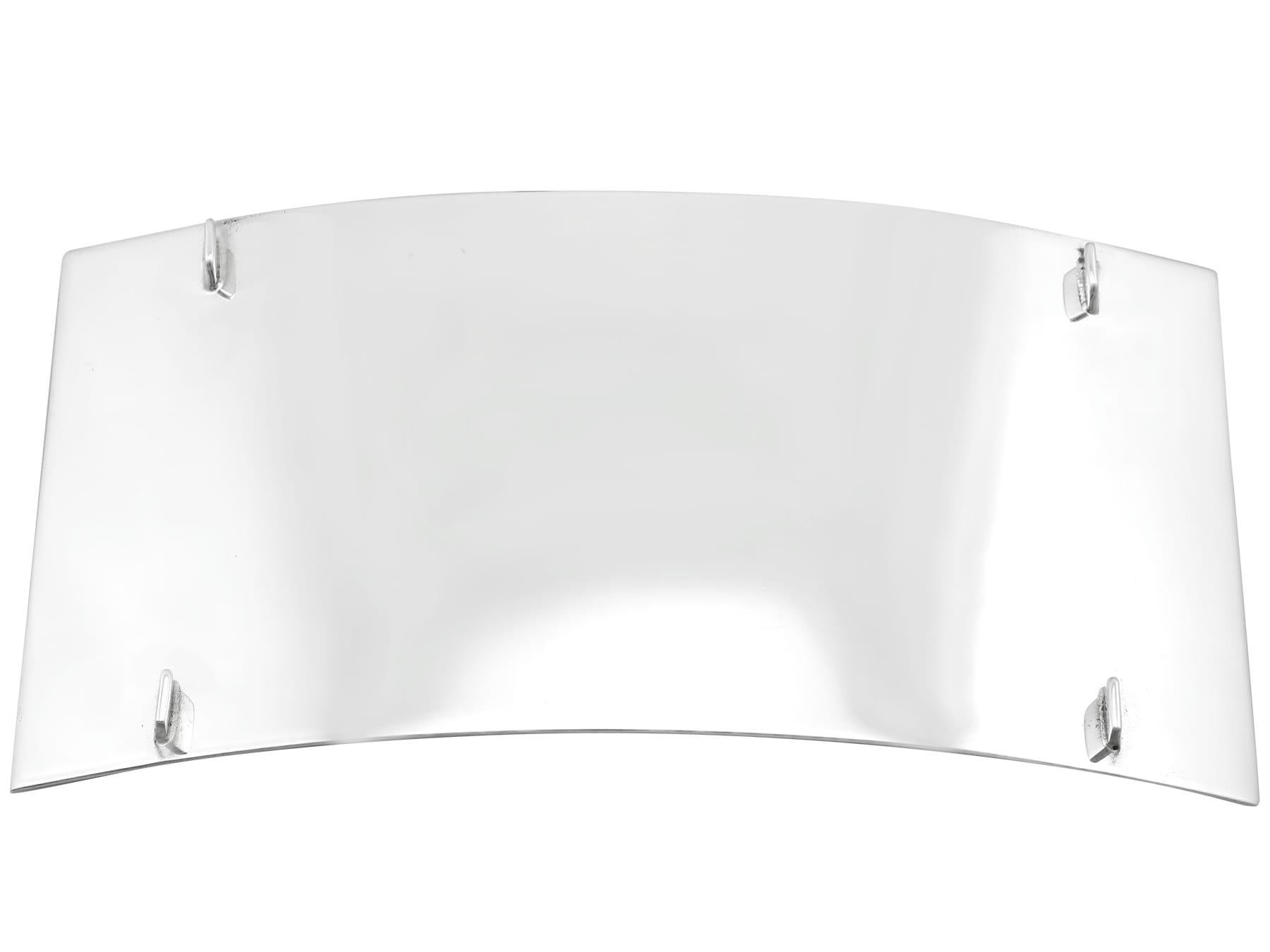 Contemporary Design Stil Sterling Silber Toast Rack im Angebot 3