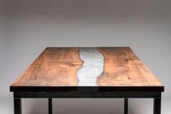 Contemporary Design Table "Concrete River" Handmade Limited, Austria, 2016