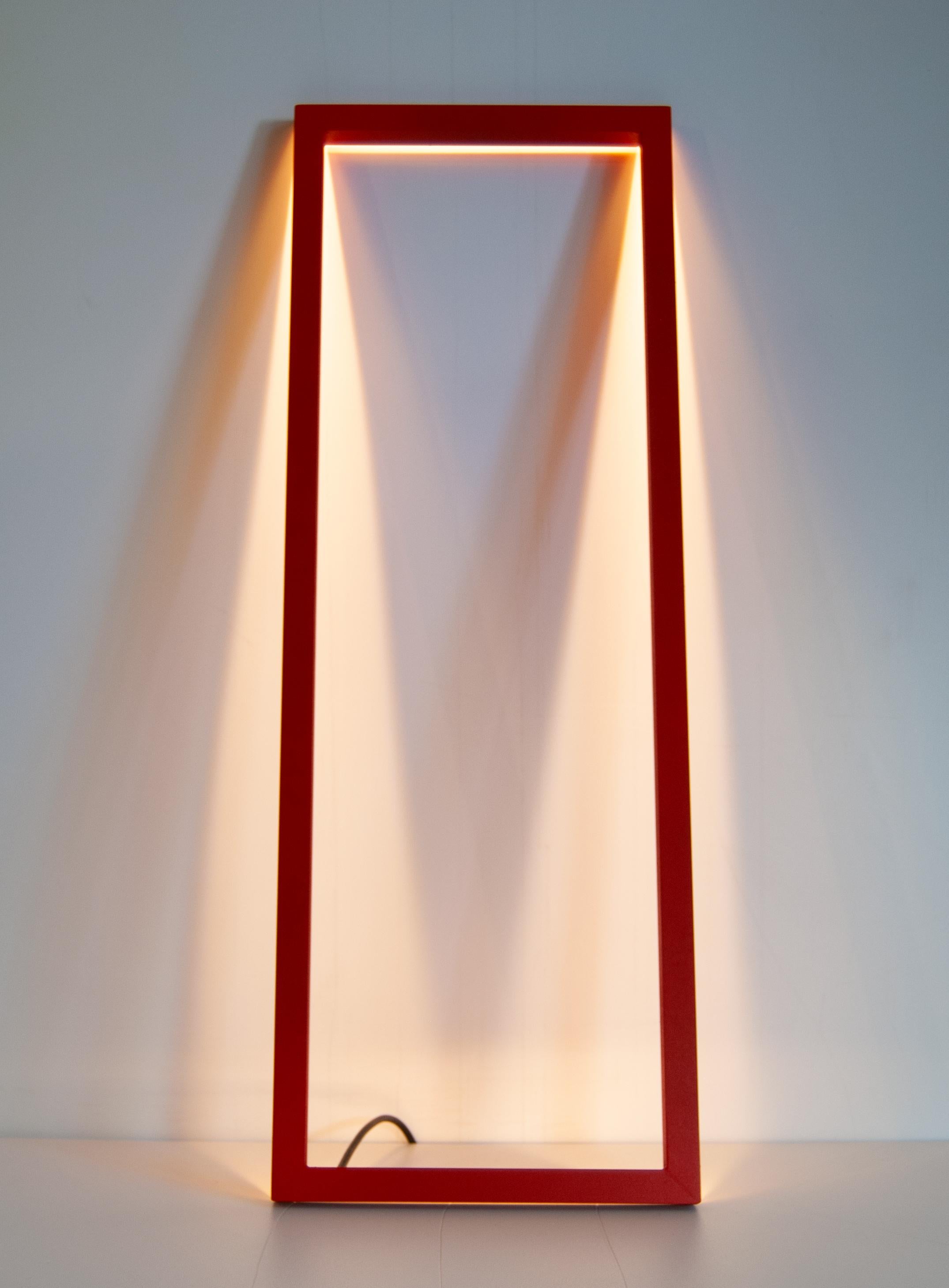 Contemporary Design Table Lamp- Italian- Hand Made by Tommaso Cristofaro For Sale 3