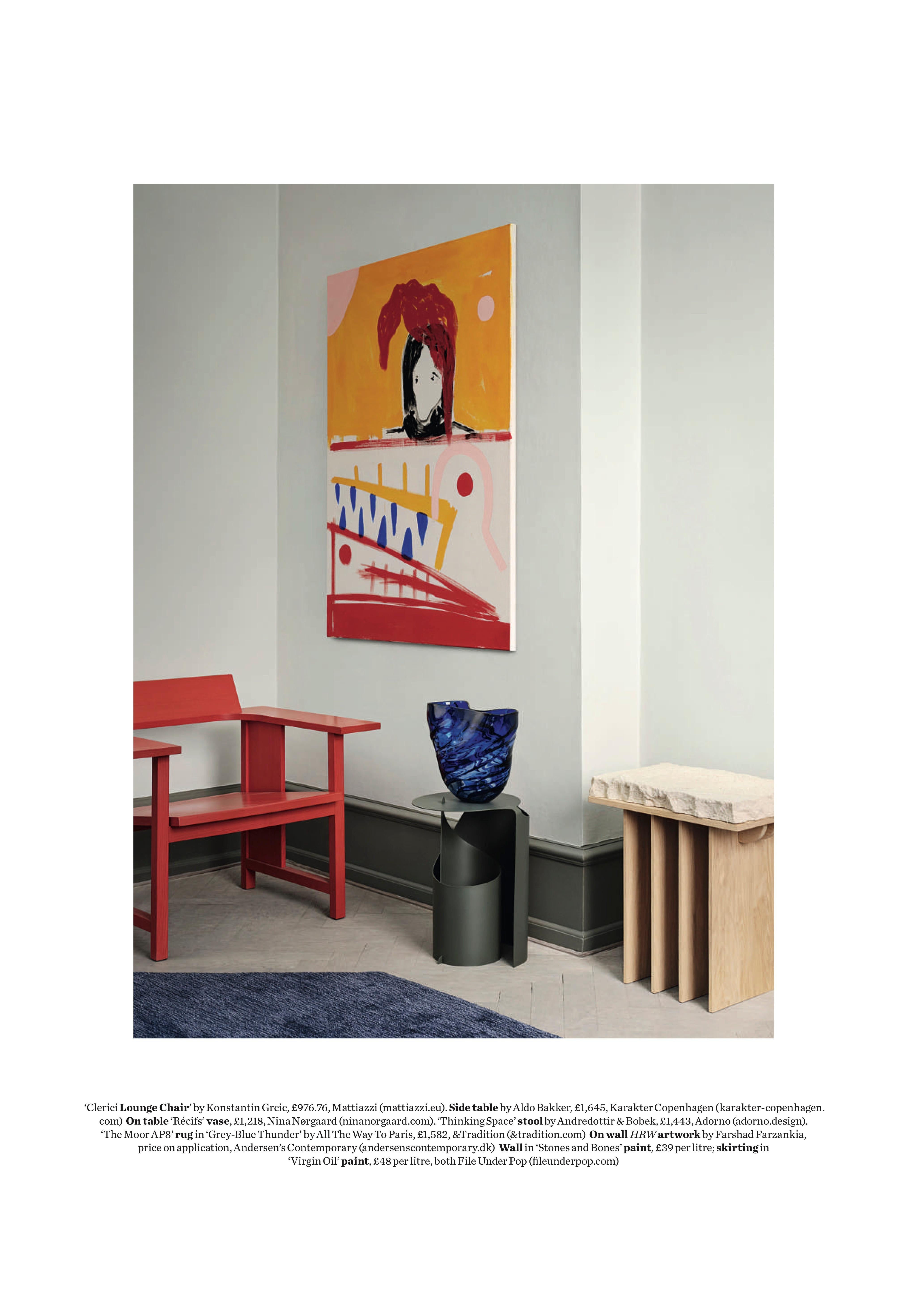 Design/One Contemporary  Thinking Space - Tabouret, par Andredottir & Bobek  Neuf - En vente à copenhagen, DK