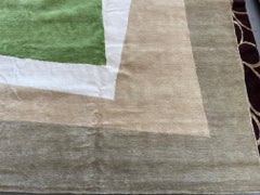 Contemporary Design Tibetan Area Rug