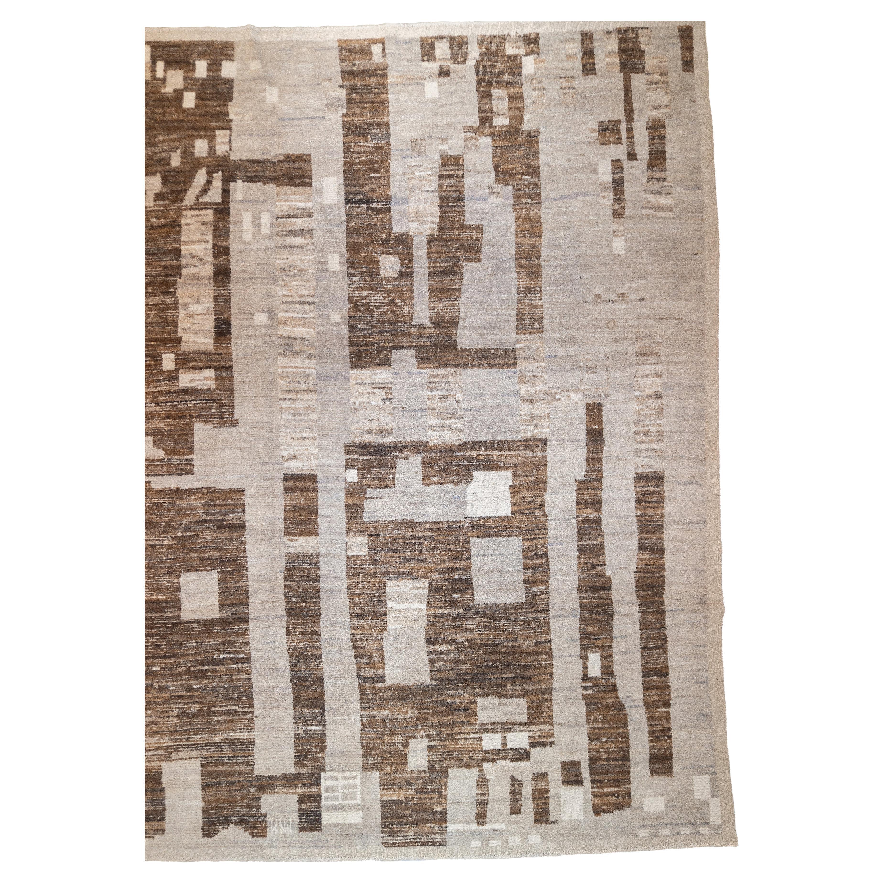 Contemporary Design Wollteppich 8'8'' x 11'9''