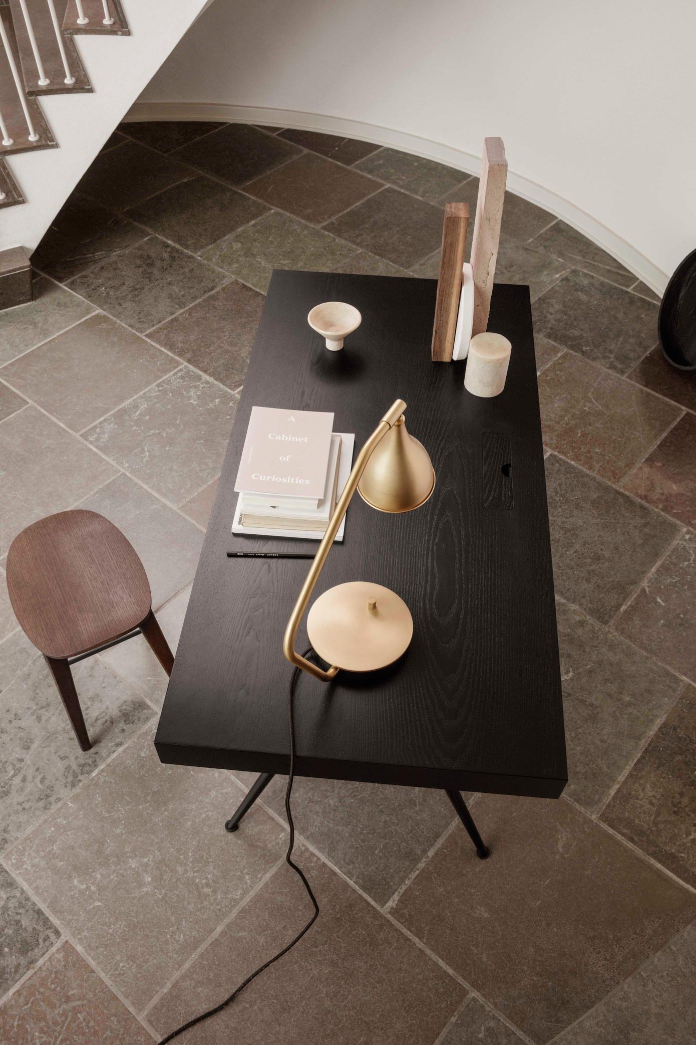 Danish Contemporary Desk 'JFK' by Norr11, Black Ash For Sale