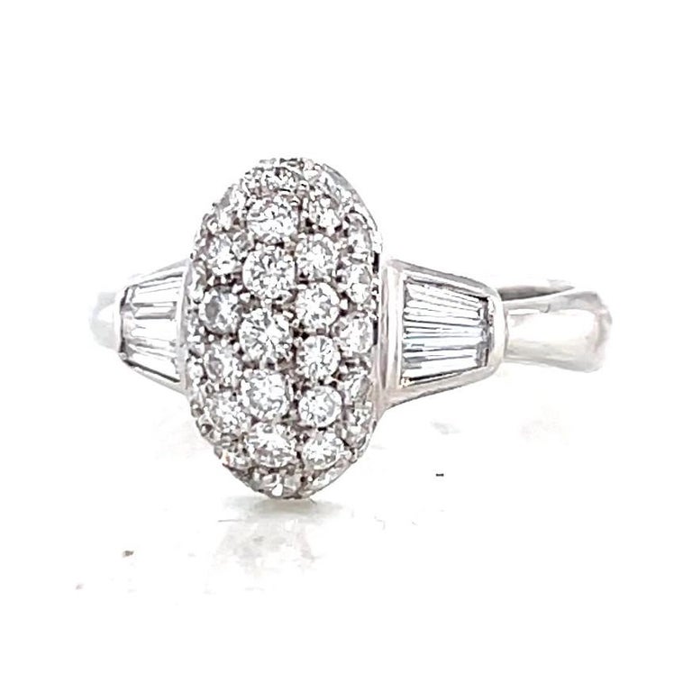 Micro Pavé Diamond Ring in 18ct White Gold (1.50ct tw.)
