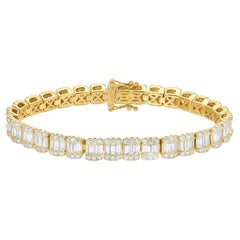 Contemporary Diamantarmband 9,2 Karat Total 18K Gelbgold