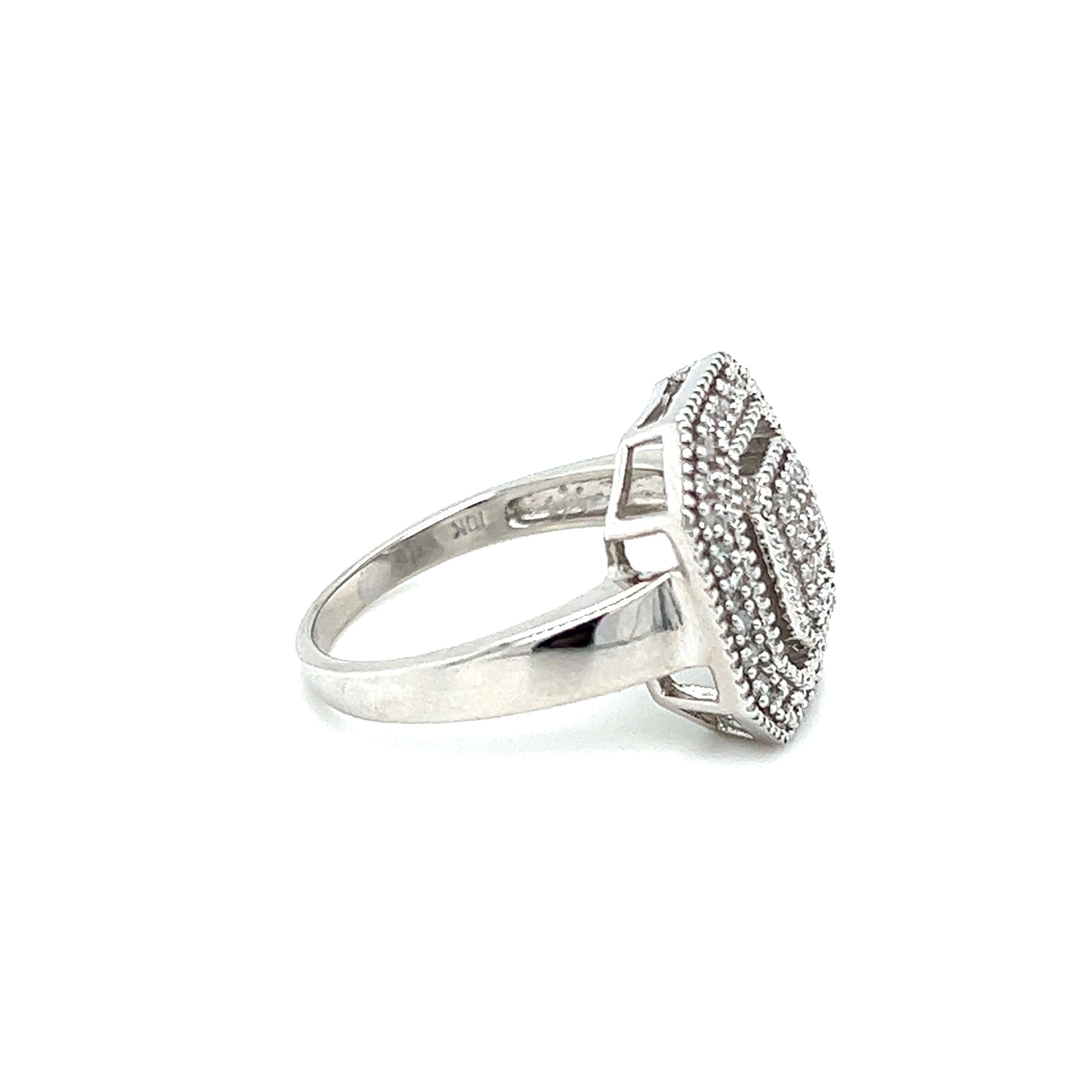 Women's Contemporary Diamond Fashion Ring 
