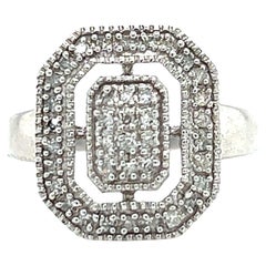 Contemporary Diamond Fashion Ring 