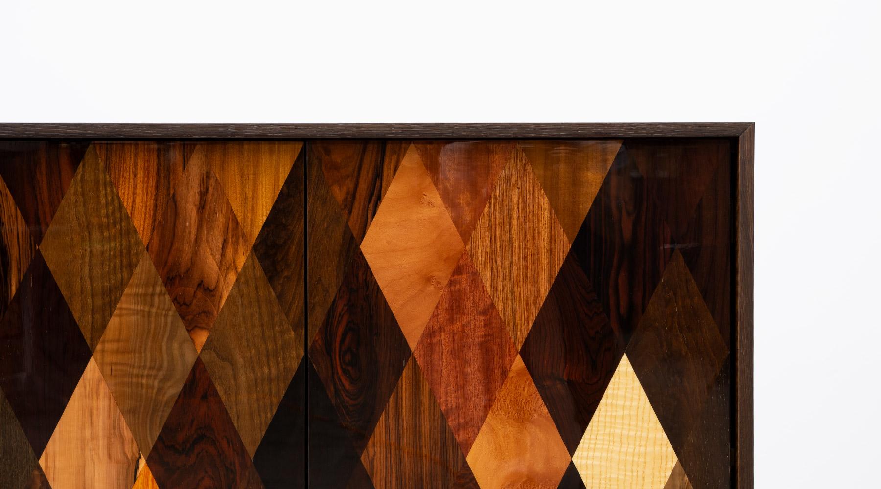 Contemporary Diamond Pattern Sideboard by Johannes Hock 'G' For Sale 5