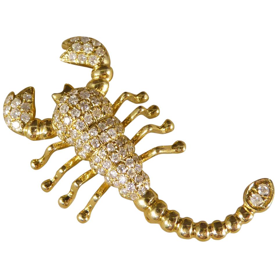 YYOGG Scorpion pin Popular Retro Animal Brooch