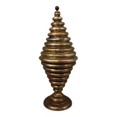 Contemporary Diamond-Shaped Decorative Urn, Modern Sculptural Ceramic Vessel