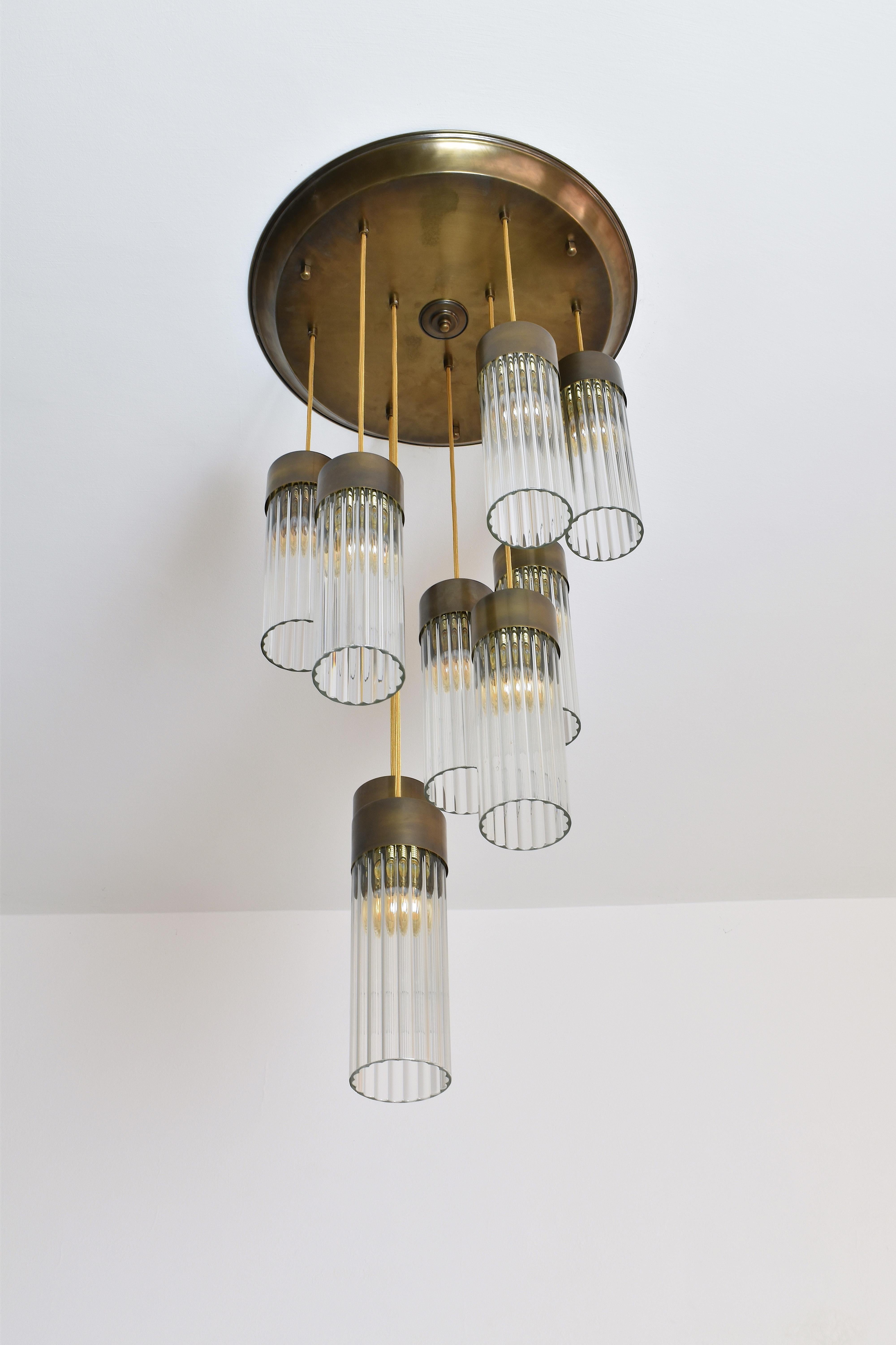 Contemporary Dina 9 Light Pendant by JAS In New Condition For Sale In Paris, FR