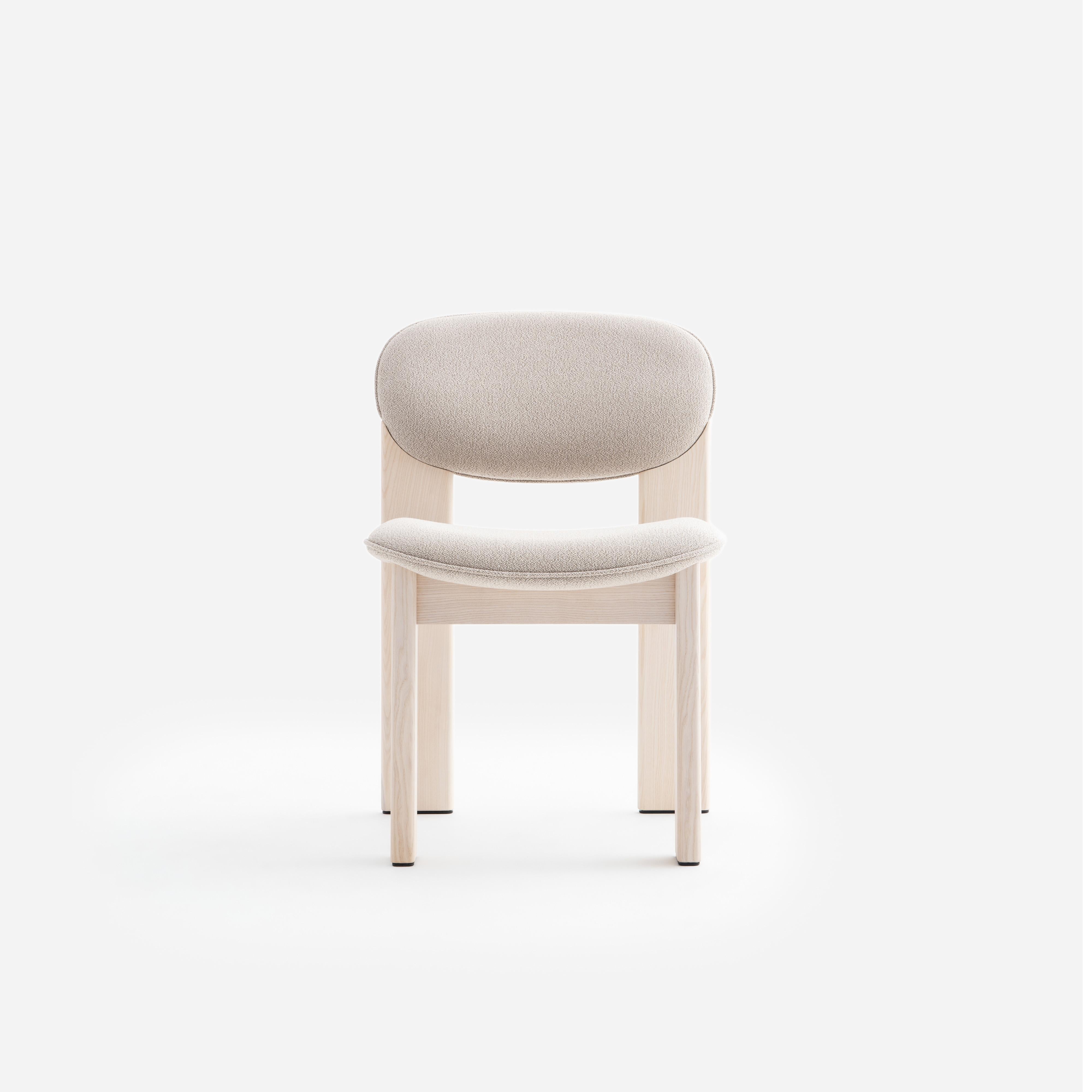 Archipen Chair
Designer: Kateryna Sokolova
Materials: 
Fabric: Rohi, Sera Flanell 
Legs: natural stained ashwood
Dimensions: H 79 cm, W 54 cm, D 62 cm  seat H 47 cm

The concept behind our latest creation, the 