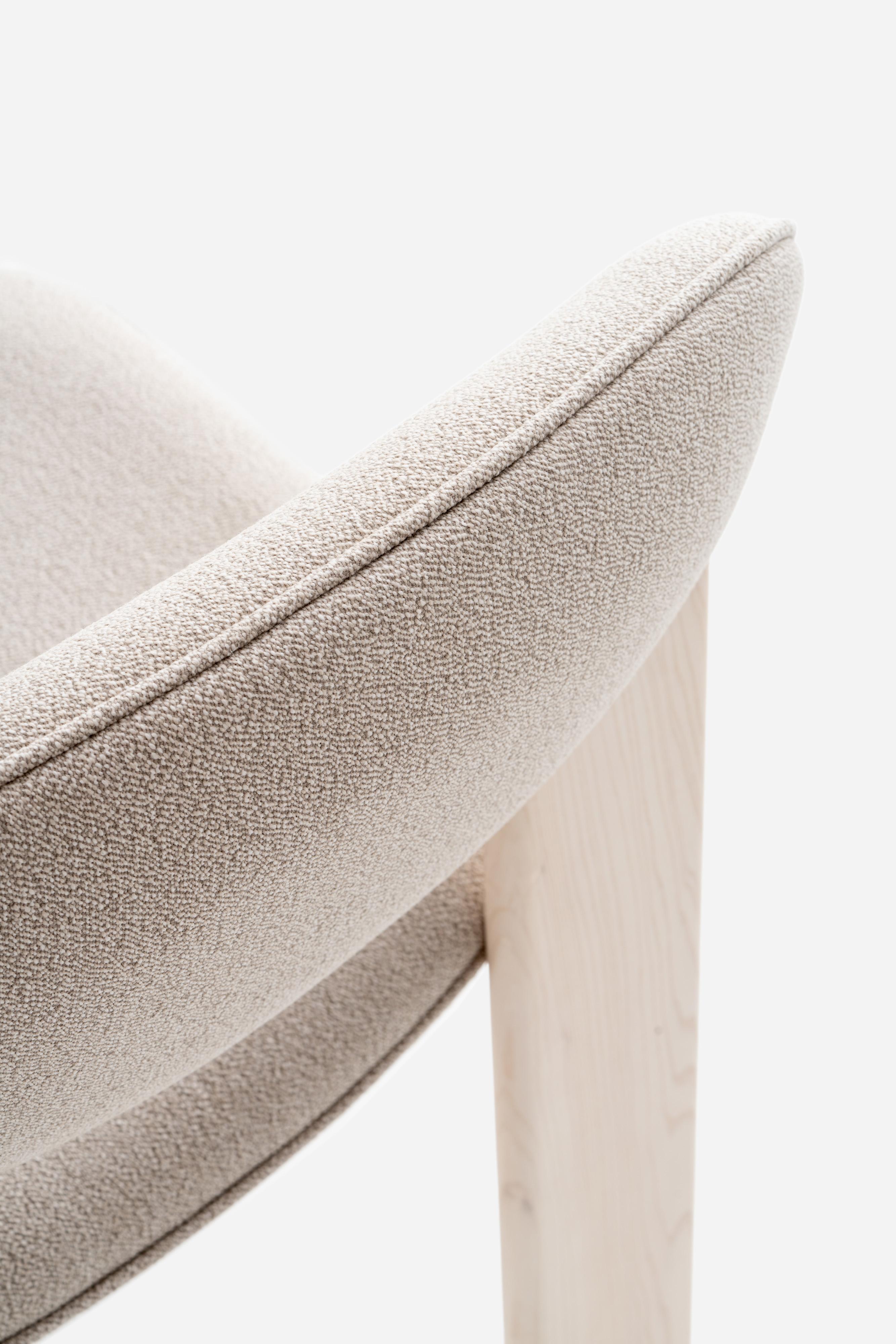Metal Contemporary Dining Chair 'Archipen' by Noom, Rohi, Sera Flanell For Sale
