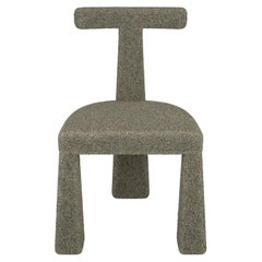 Chaise de salle à manger contemporaine au design minimaliste