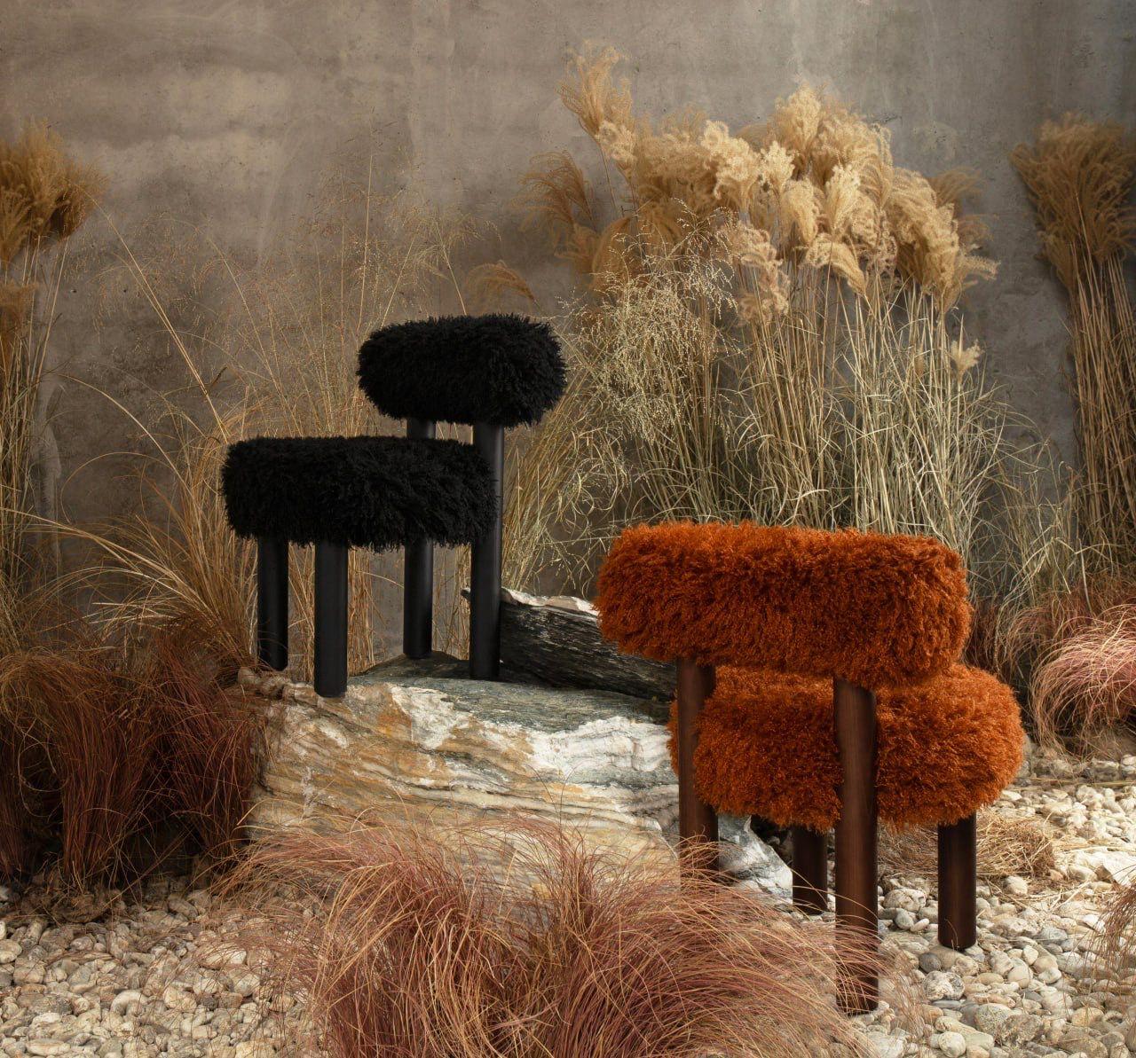Contemporary Dining Chair 'Fluffy' von NOOM, Gropius CS1 im Angebot 4