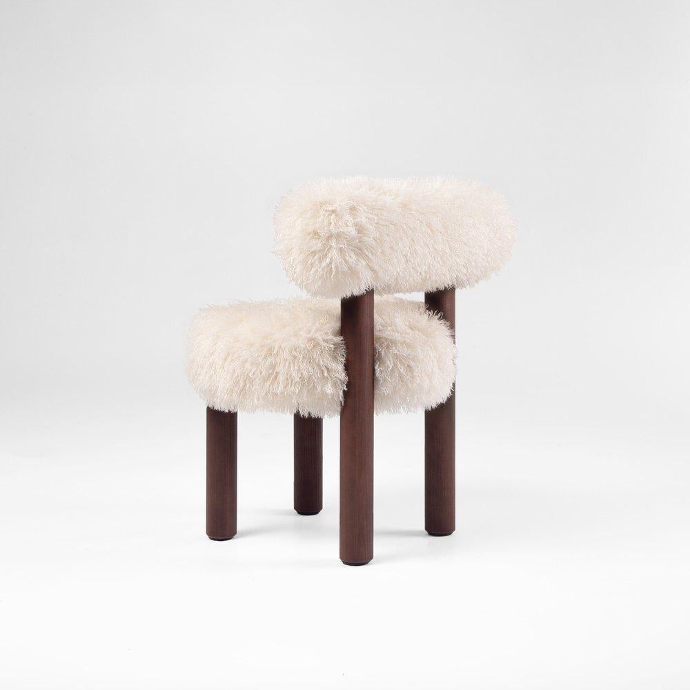 Sedia da pranzo Contemporary 'Fluffy' di NOOM, Gropius CS2, Arancione in vendita 3