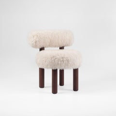 Contemporary Dining Chair 'Fluffy' by Noom, Gropius CS2, White