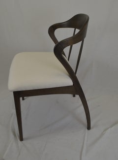 Contemporary Dining Chair Made in Italy for Custom Finish