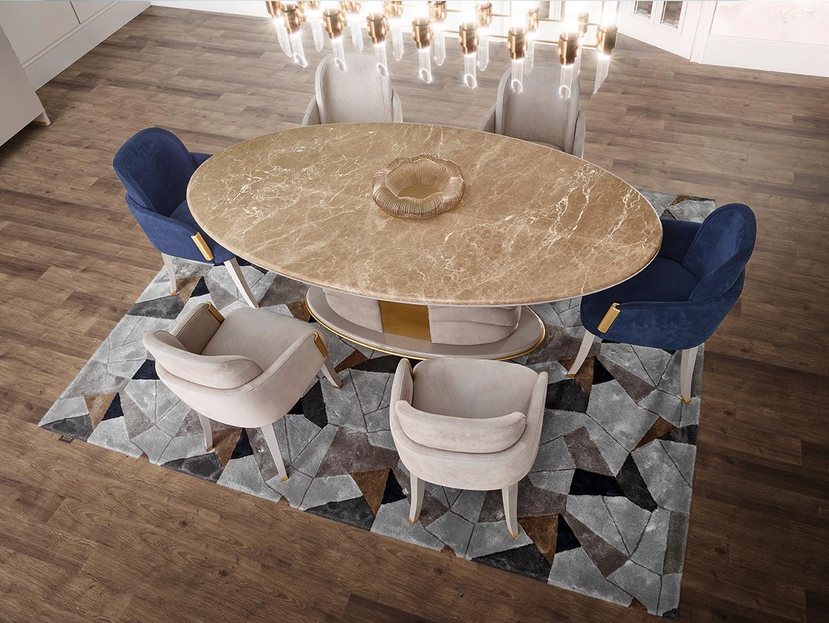 XXIe siècle et contemporain Chaise de salle à manger contemporaine proposée en velours gris en vente