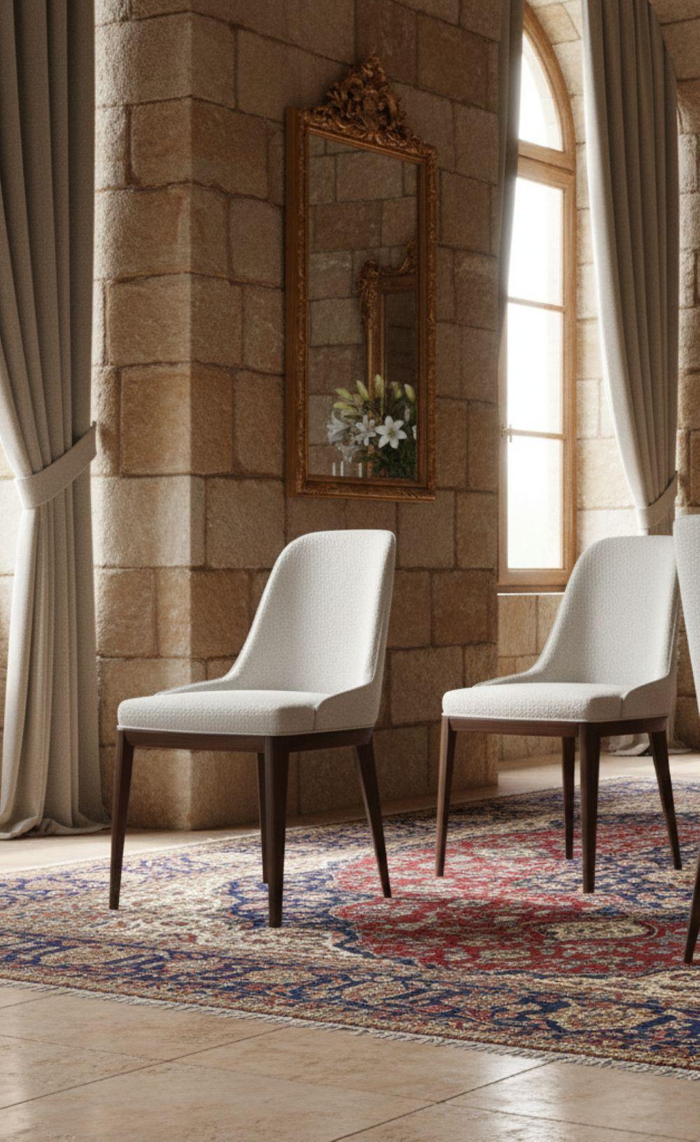Contemporary Dining Chairs In A Minimalist & Sleek Aesthetic - Mondo Design im Angebot 2